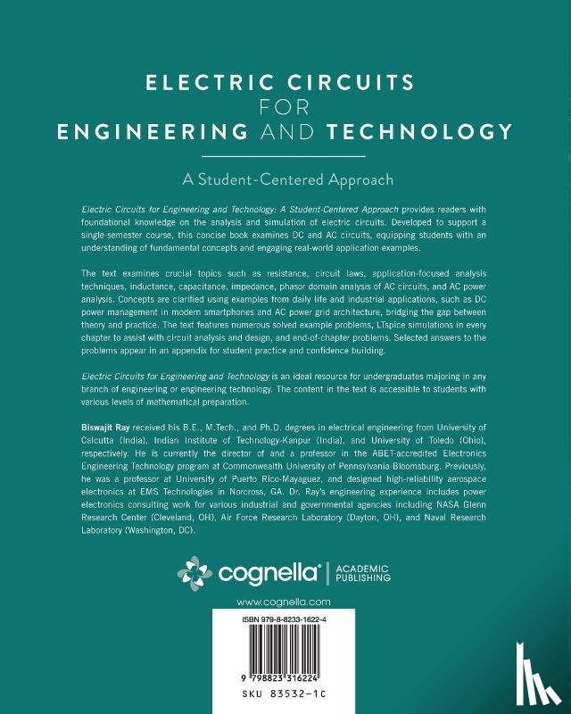 Ray, Biswajit - Electric Circuits for Engineering and Technology