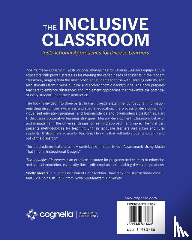Meyers, Shelly - The Inclusive Classroom