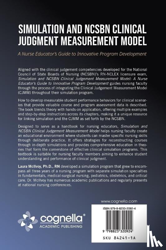 McIlvoy, Laura - Simulation and NCSBN Clinical Judgment Measurement Model