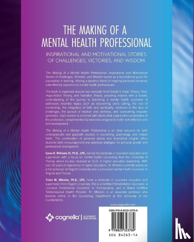  - The Making of a Mental Health Professional