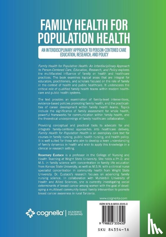 Eustace, Rosemary - Family Health for Population Health