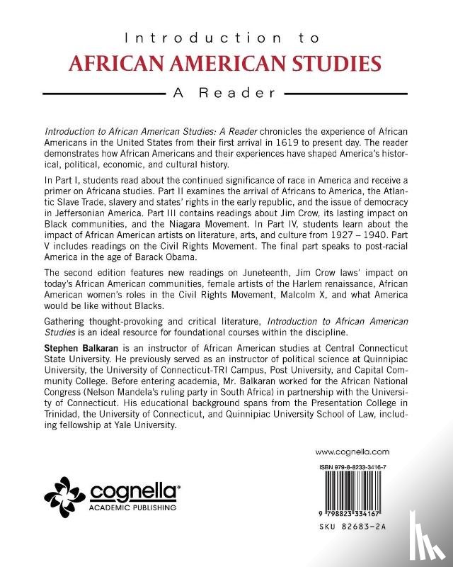  - Introduction to African American Studies