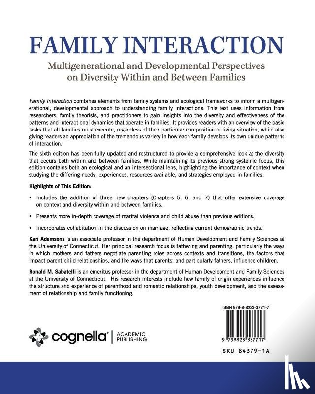 Adamsons, Kari, Sabatelli, Ronald M. - Family Interaction