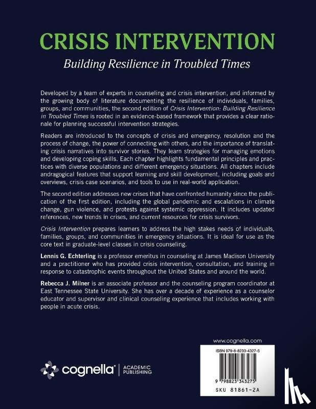 Echterling, Lennis G., Milner, Rebecca J. - Crisis Intervention