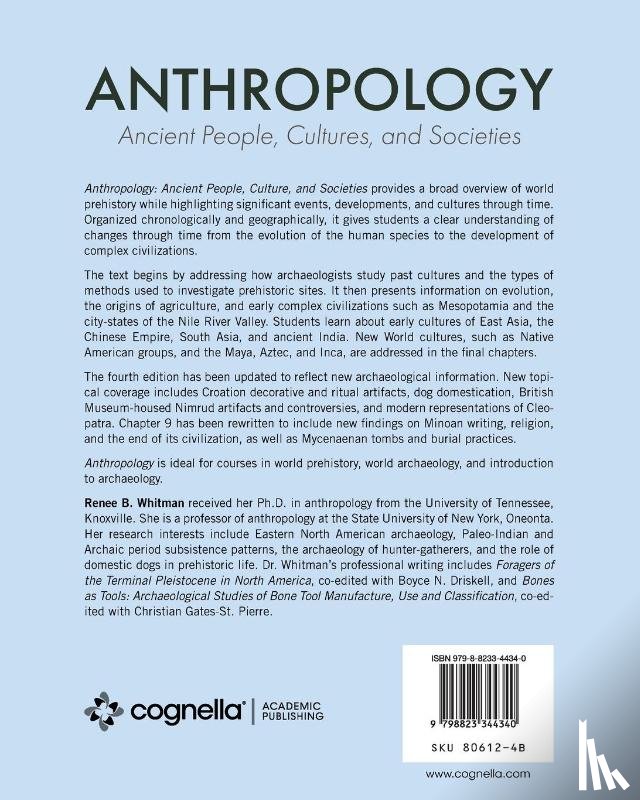 Whitman, Renee - Anthropology