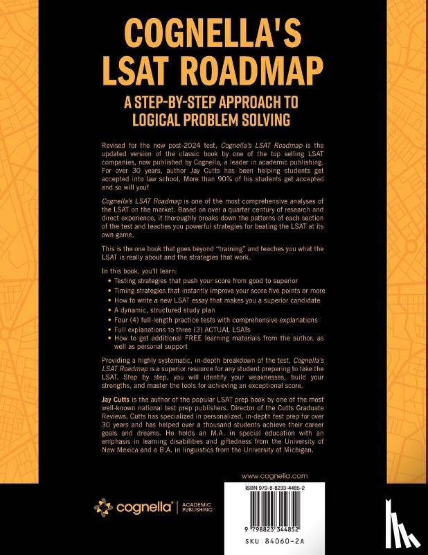 Cutts, Jay - Cognella's LSAT Roadmap