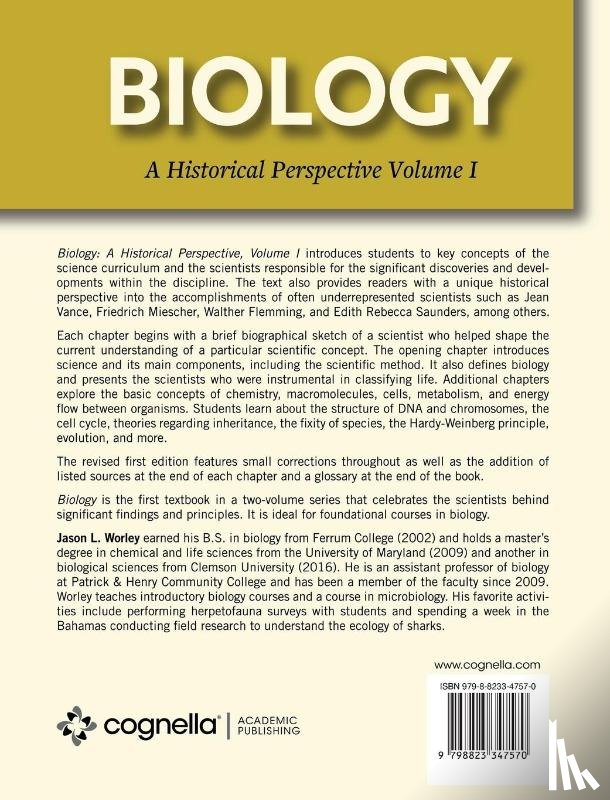 Worley, Jason L. - Biology