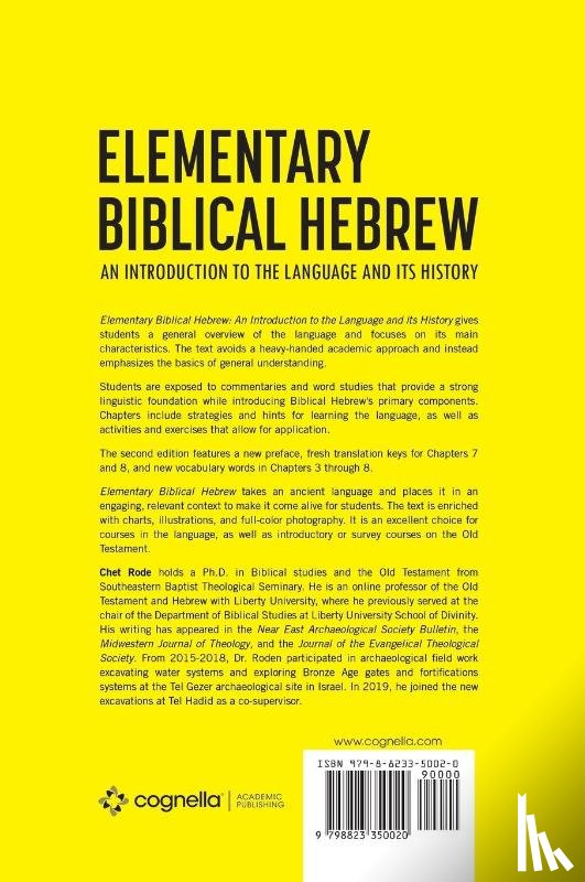 Roden, Chet - Elementary Biblical Hebrew