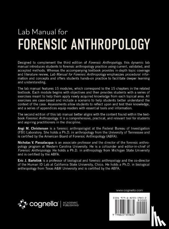 Christensen, Angi M., Passalacqua, Nicholas V., Bartelink, Eric J. - Lab Manual for Forensic Anthropology