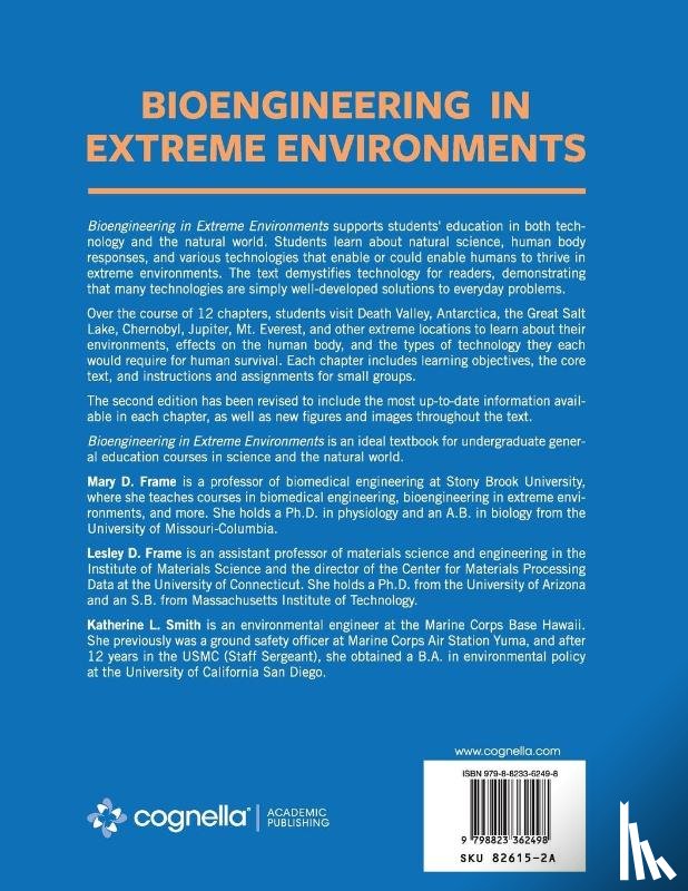 Frame, Mary D., Frame, Lesley D., Smith, Katherine L. - Bioengineering in Extreme Environments