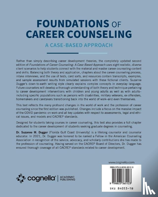 Dugger, Suzanne - Foundations of Career Counseling