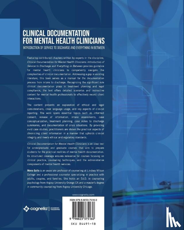  - Clinical Documentation for Mental Health Clinicians