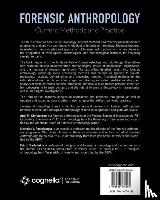 Christensen, Angi M., Passalacqua, Nicholas V., Bartelink, Eric J. - Forensic Anthropology