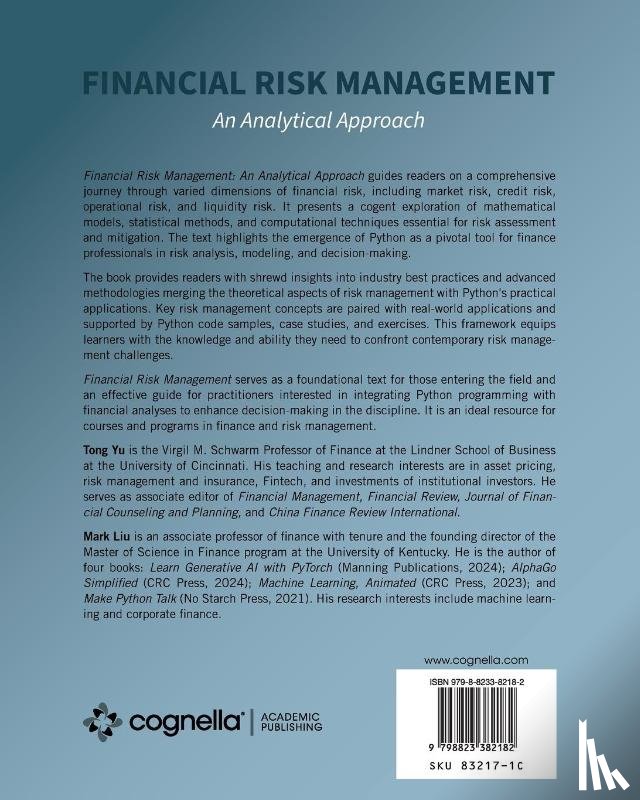 Yu, Tong, Liu, Mark - Financial Risk Management