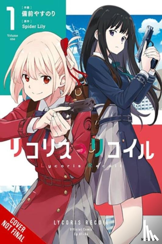 Piatkowska, Kiki, Spider Lily, Bizen, Yasunori - Lycoris Recoil, Vol. 1 (manga)