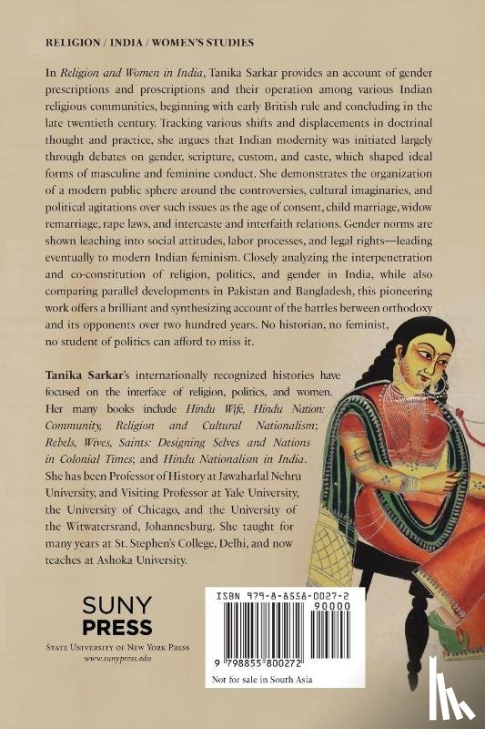 Sarkar, Tanika - Religion and Women in India