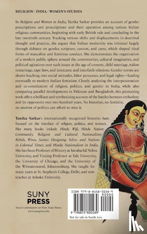 Sarkar, Tanika - Religion and Women in India