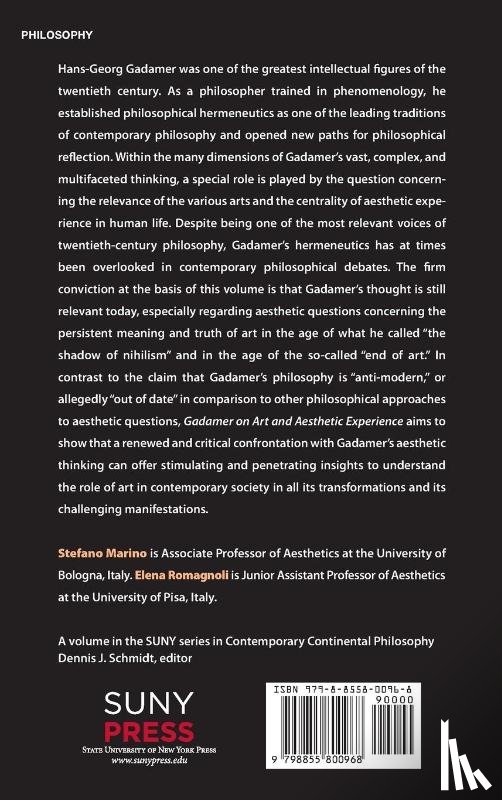  - Gadamer on Art and Aesthetic Experience