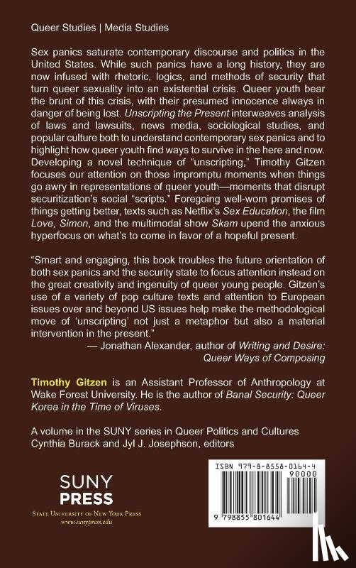 Gitzen, Timothy - Unscripting the Present