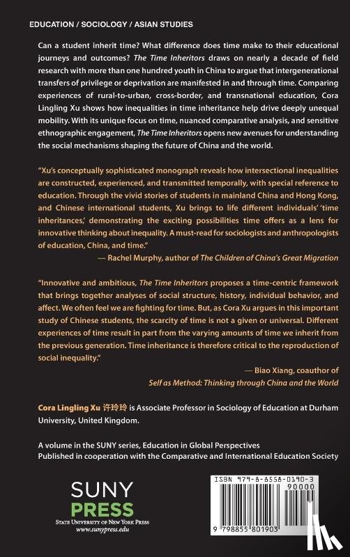 Xu, Cora Lingling (Durham University) - The Time Inheritors