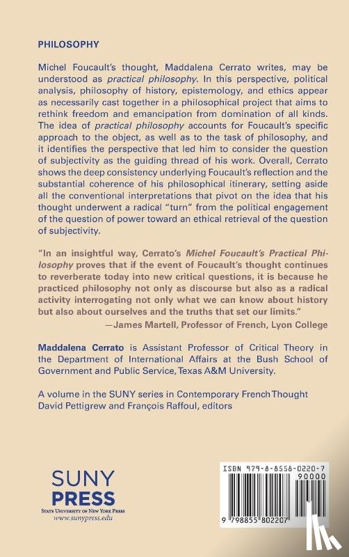 Cerrato, Maddalena - Michel Foucault's Practical Philosophy