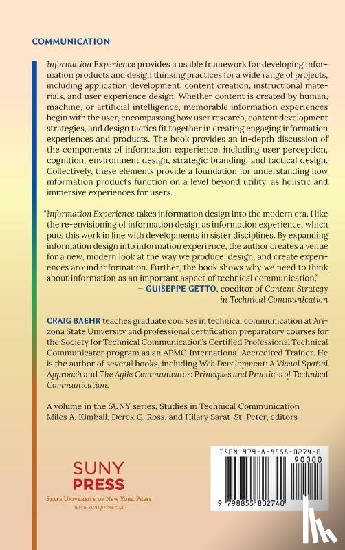Baehr, Craig - Information Experience