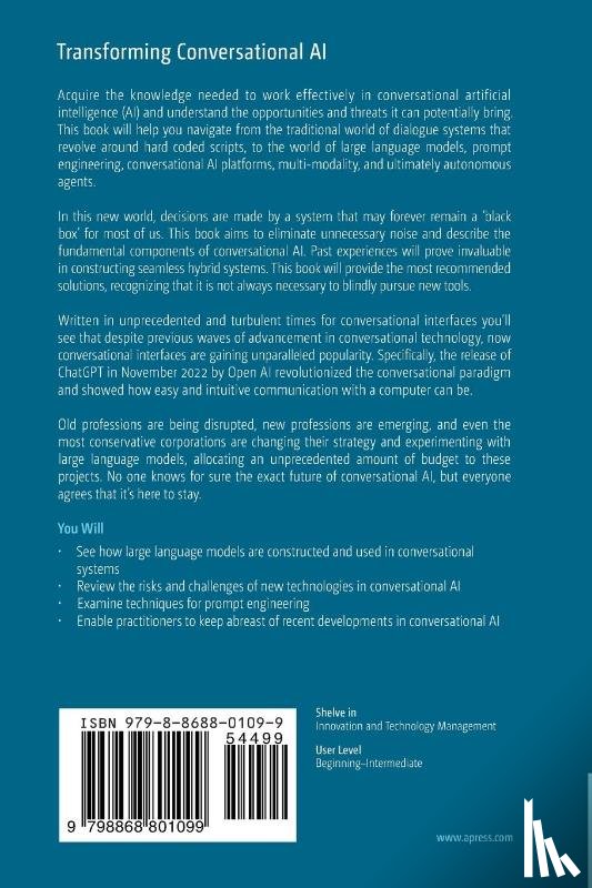 McTear, Michael, Ashurkina, Marina - Transforming Conversational AI