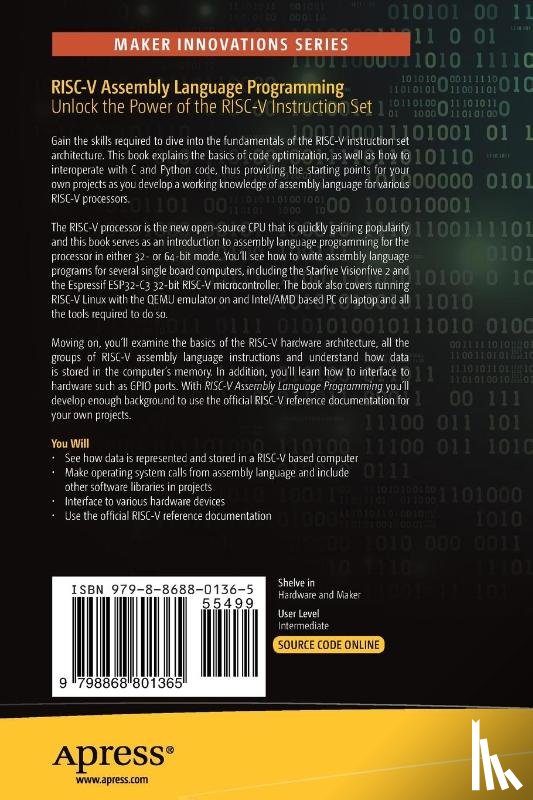 Smith, Stephen - RISC-V Assembly Language Programming