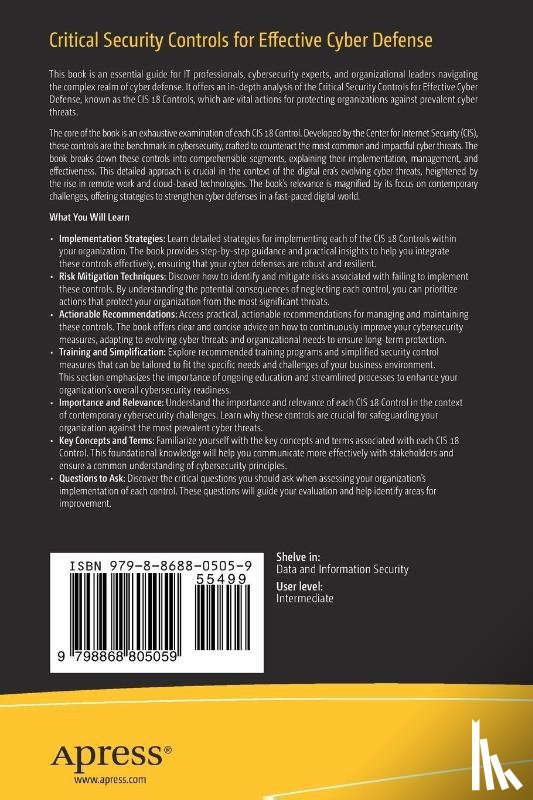 Edwards, Dr. Jason - Critical Security Controls for Effective Cyber Defense