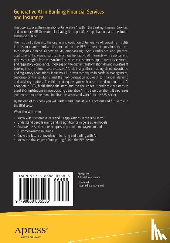 Saxena, Anshul, Verma, Shalaka, Mahajan, Jayant - Generative AI in Banking Financial Services and Insurance