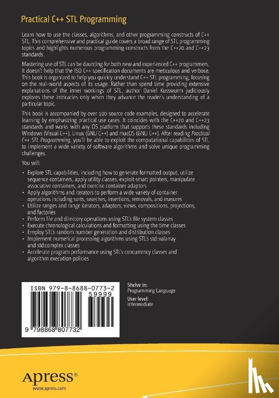 Kusswurm, Daniel - Practical C++ STL Programming