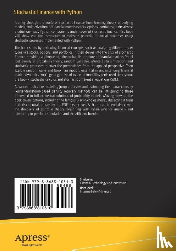 Nag, Avishek - Stochastic Finance with Python