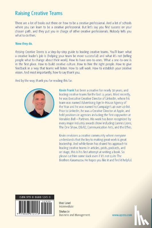 Frank, Kevin - Raising Creative Teams