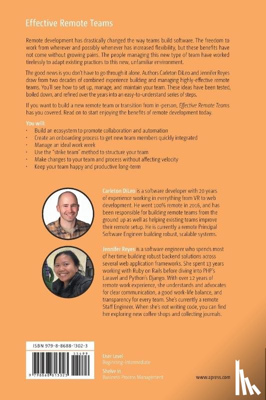 DiLeo, Carleton, Reyes, Jennifer - Effective Remote Teams
