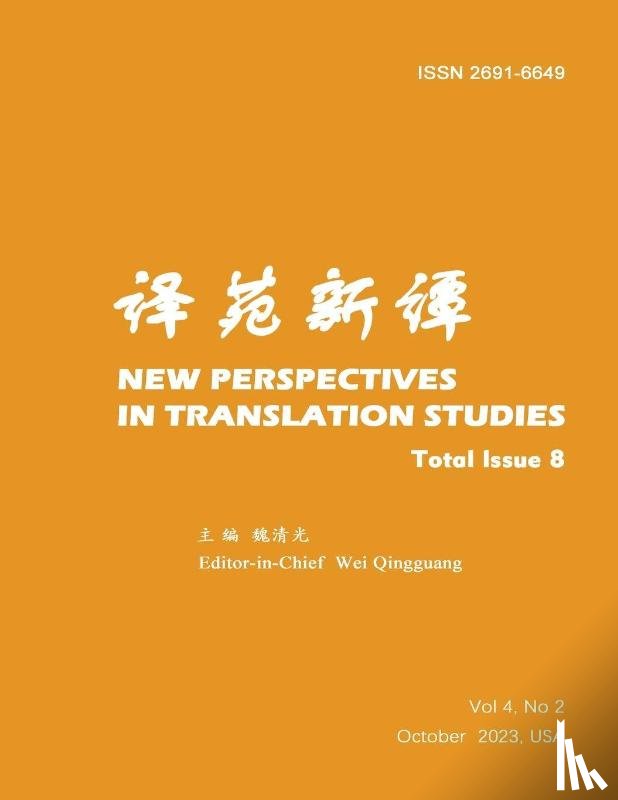 Wei, Qingguang - New Perspectives in Translation Studies