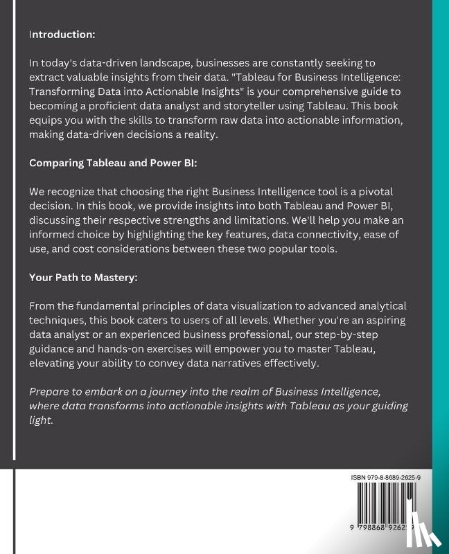 Huynh, Kiet - Tableau for Business Intelligence