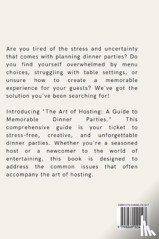 Morrison, Lily - The Art of Hosting