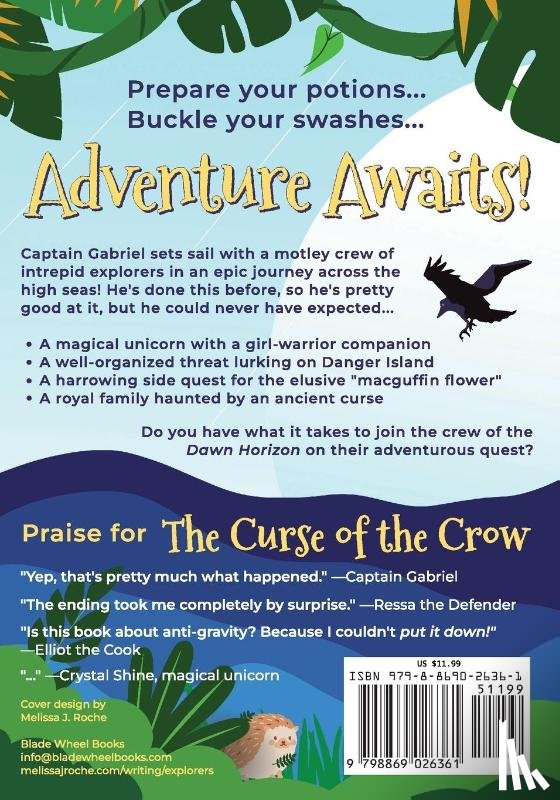 Roche, Melissa J, Draco, Ressa, James, Gabriel M - The Curse of the Crow