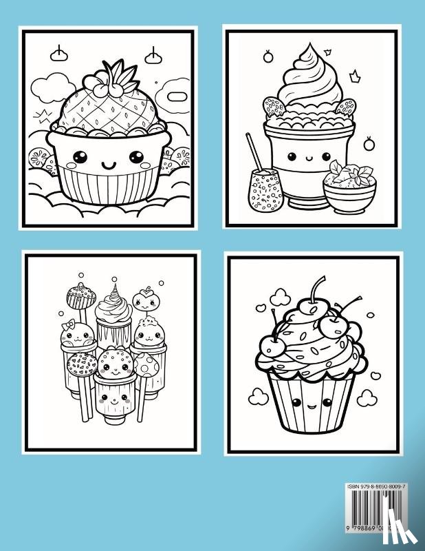 Publishing, Marobooks - Kawaii Food Coloring Book