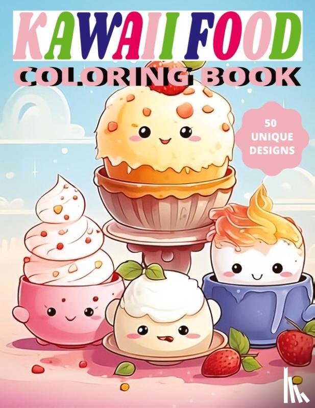 Publishing, Marobooks - Kawaii Food Coloring Book