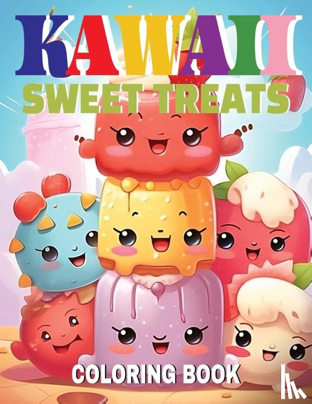 Publishing, Marobooks - Kawaii Sweet Treats Coloring Book