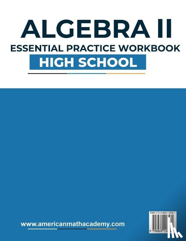 Academy, American Math - ALGEBRA II