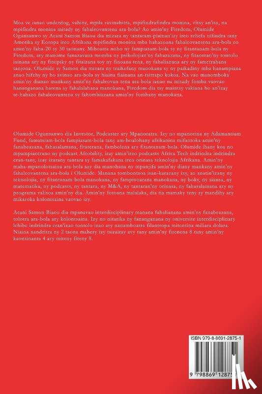 Ogunsanwo, Olumide, Biaou, Achani Samon - FIREDOM