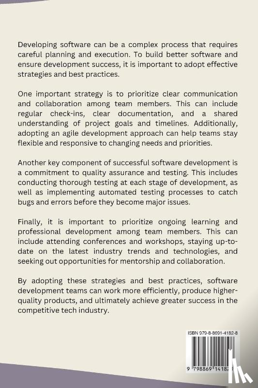 Anusha Iyengar - Bulding a Better Software