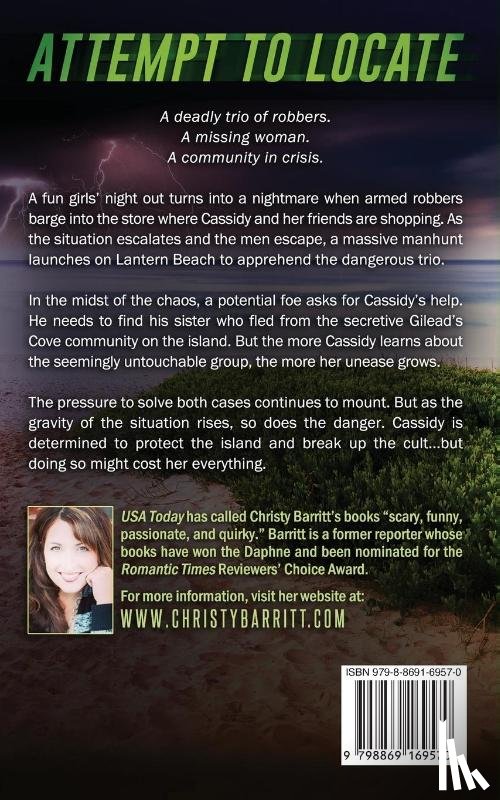 Barritt, Christy - Attempt to Locate