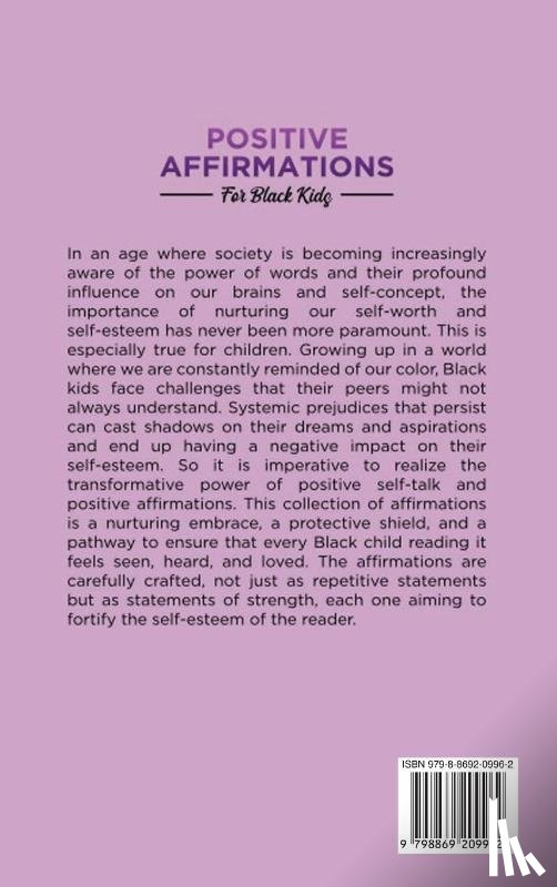 Simone, Nia - Positive Affirmations for Black Kids