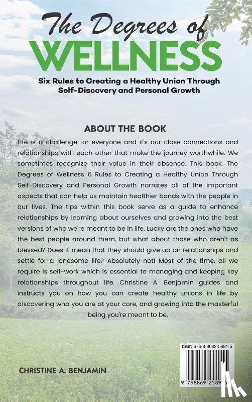 Benjamin, Christine A. - The Degrees of Wellness