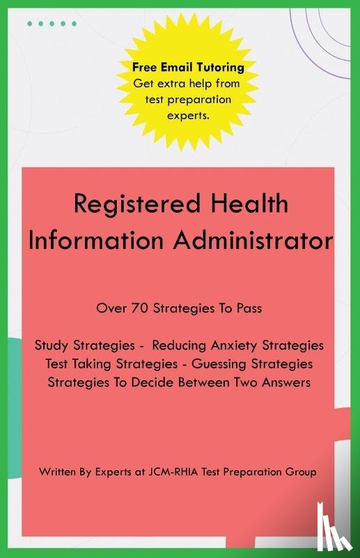 Test Preparation Group, Jcm-Rhia - Registered Health Information Administrator