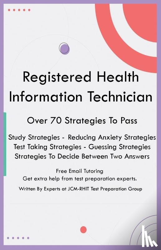 Test Preparation Group, Jcm-Rhit - Registered Health Information Technician