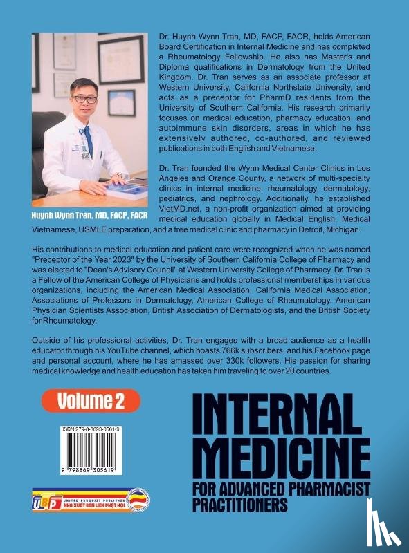 Huynh Wynn Tran, Md Facp Facr - Internal Medicine for Advanced Pharmacist Practitioners - Volume 2
